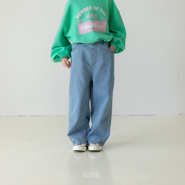 Apfel - Korean Children Fashion - #childrensboutique - Moland Denim Pants - 9