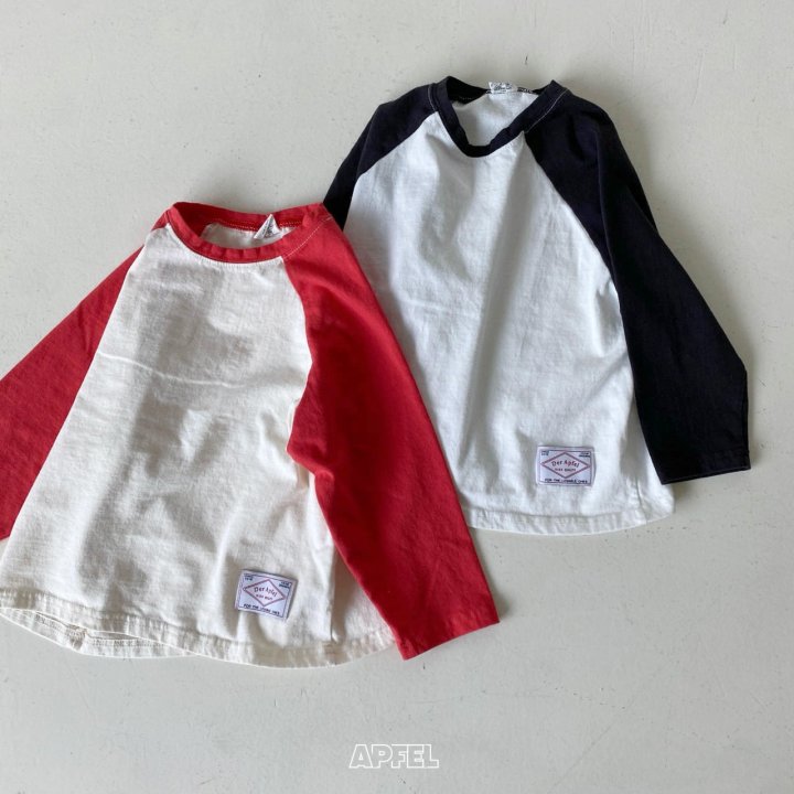 Apfel - Korean Children Fashion - #designkidswear - Meringue Raglan Tee - 2