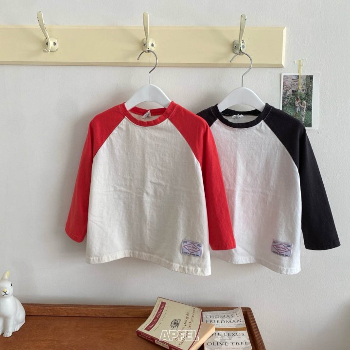 Apfel - Korean Children Fashion - #discoveringself - Meringue Raglan Tee - 3