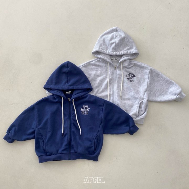 Apfel - Korean Children Fashion - #fashionkids - Yogurt Hood Zip-up Jacket