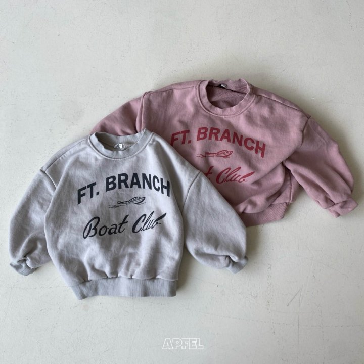 Apfel - Korean Children Fashion - #kidsshorts - Boat Sweatshirts - 2