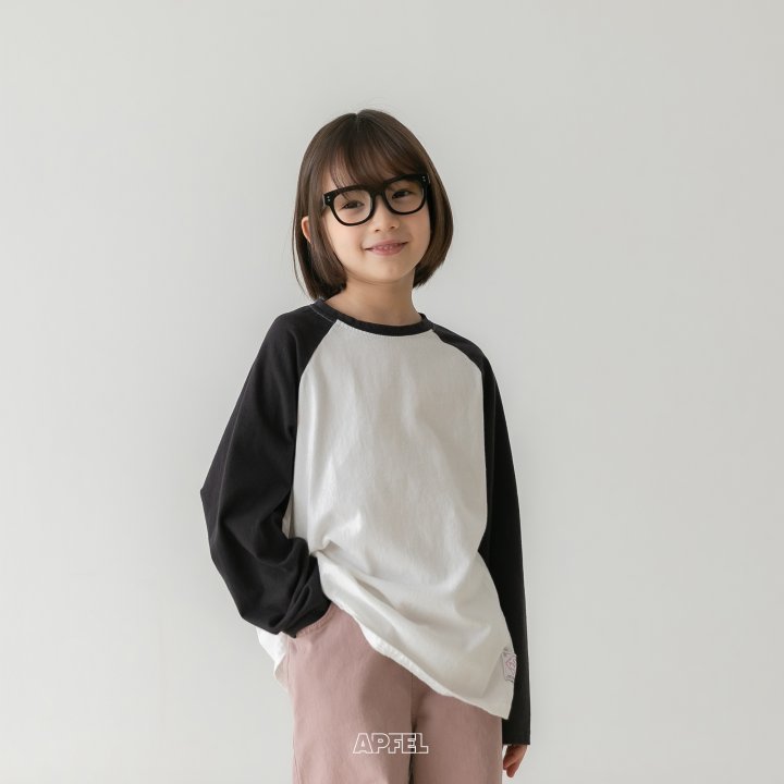 Apfel - Korean Children Fashion - #kidsshorts - Meringue Raglan Tee - 5