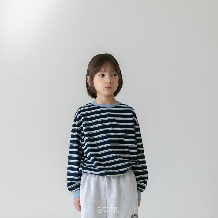 Apfel - Korean Children Fashion - #fashionkids - Encho Stripe Tee - 4