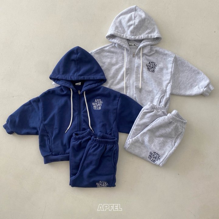 Apfel - Korean Children Fashion - #kidsshorts - Yogurt Hood Zip-up Jacket - 2