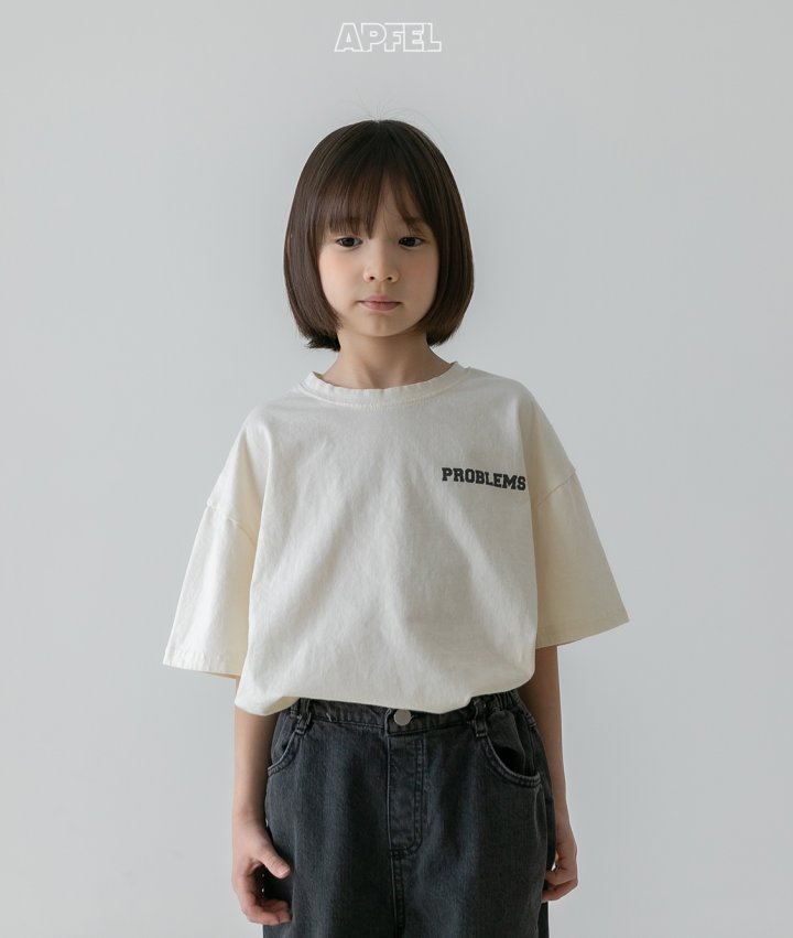 Apfel - Korean Children Fashion - #kidsshorts - Gugu Short Sleeve Tee - 4