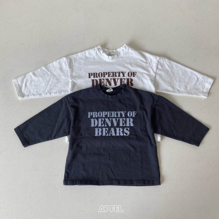 Apfel - Korean Children Fashion - #kidsstore - Denver Tee