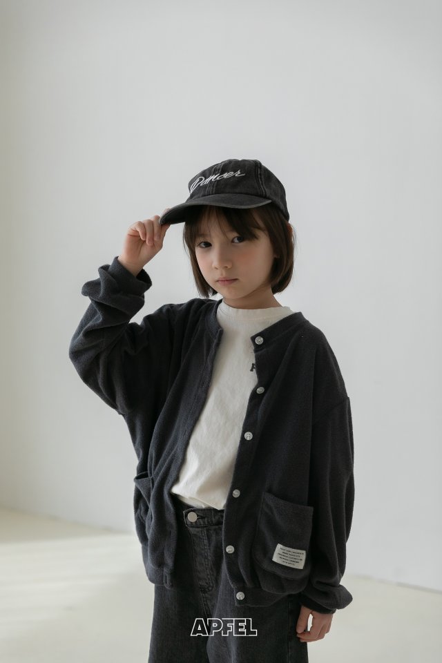Apfel - Korean Children Fashion - #littlefashionista - Chocolate Melo Cardigan - 5