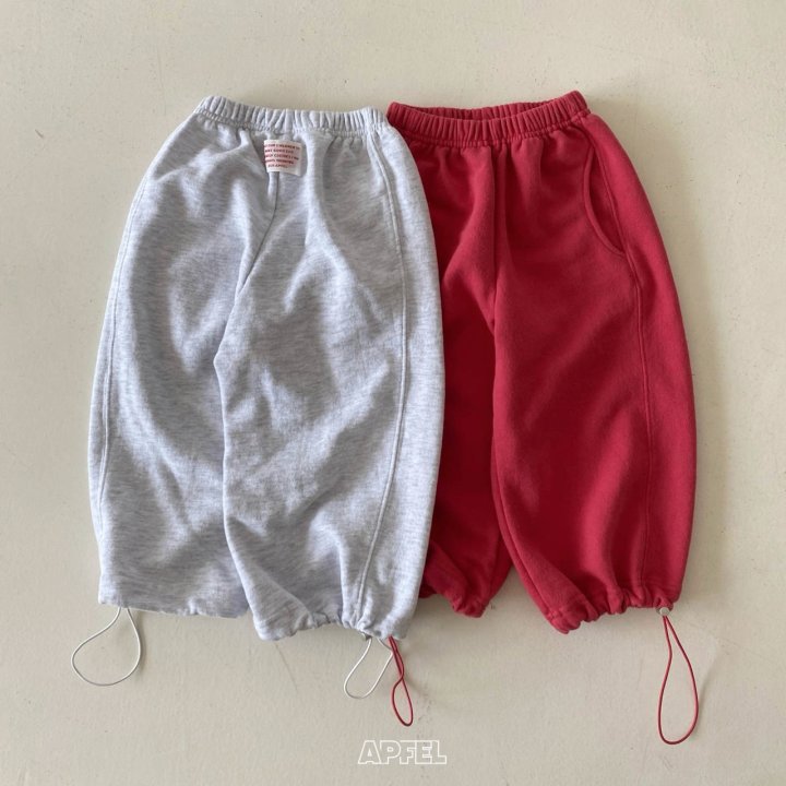 Apfel - Korean Children Fashion - #littlefashionista - Crepe Jogger Pants