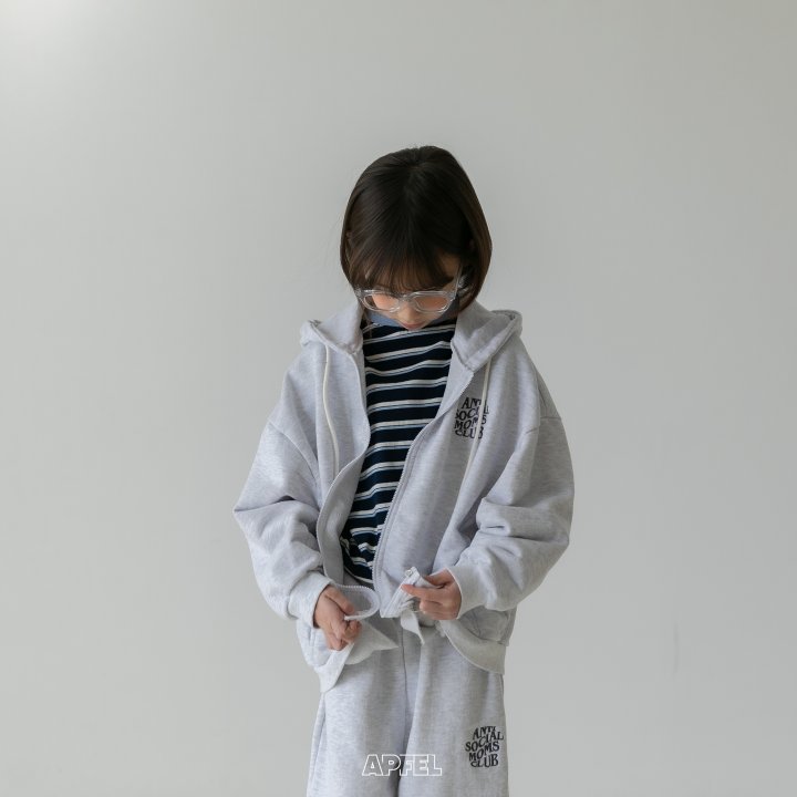 Apfel - Korean Children Fashion - #littlefashionista - Yogurt Hood Zip-up Jacket - 6
