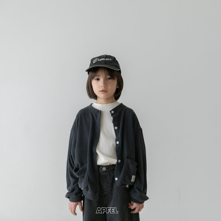 Apfel - Korean Children Fashion - #magicofchildhood - Chocolate Melo Cardigan - 6