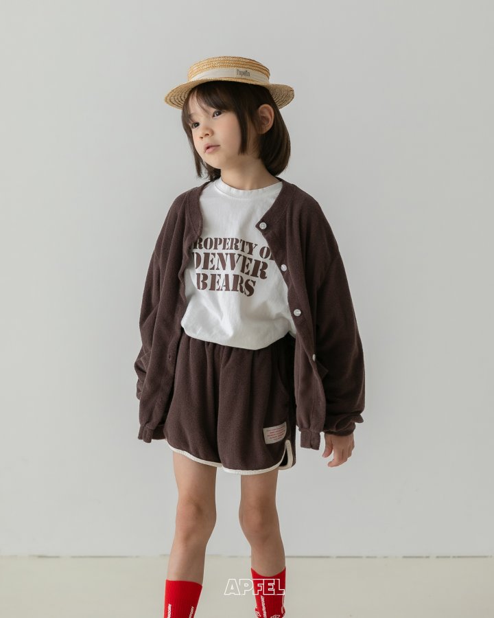 Apfel - Korean Children Fashion - #magicofchildhood - Chocolate Melo Shorts - 8