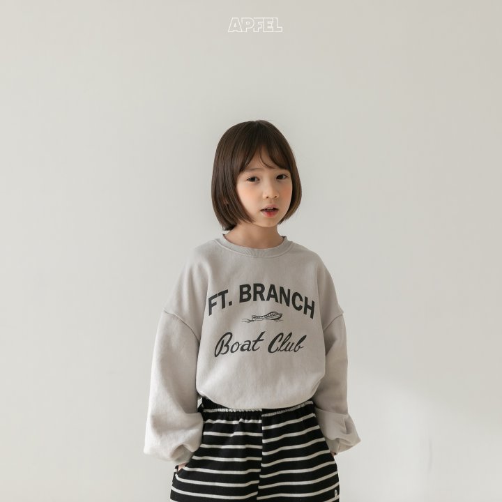 Apfel - Korean Children Fashion - #prettylittlegirls - Boat Sweatshirts - 9