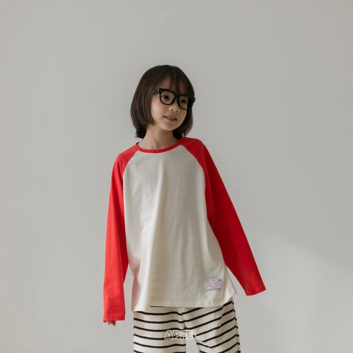 Apfel - Korean Children Fashion - #prettylittlegirls - Meringue Raglan Tee - 12