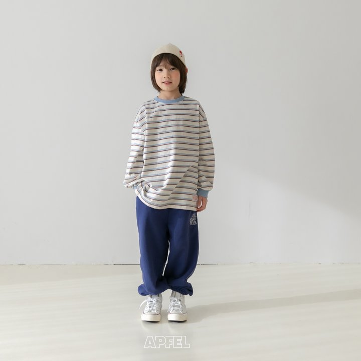 Apfel - Korean Children Fashion - #prettylittlegirls - Encho Stripe Tee - 11