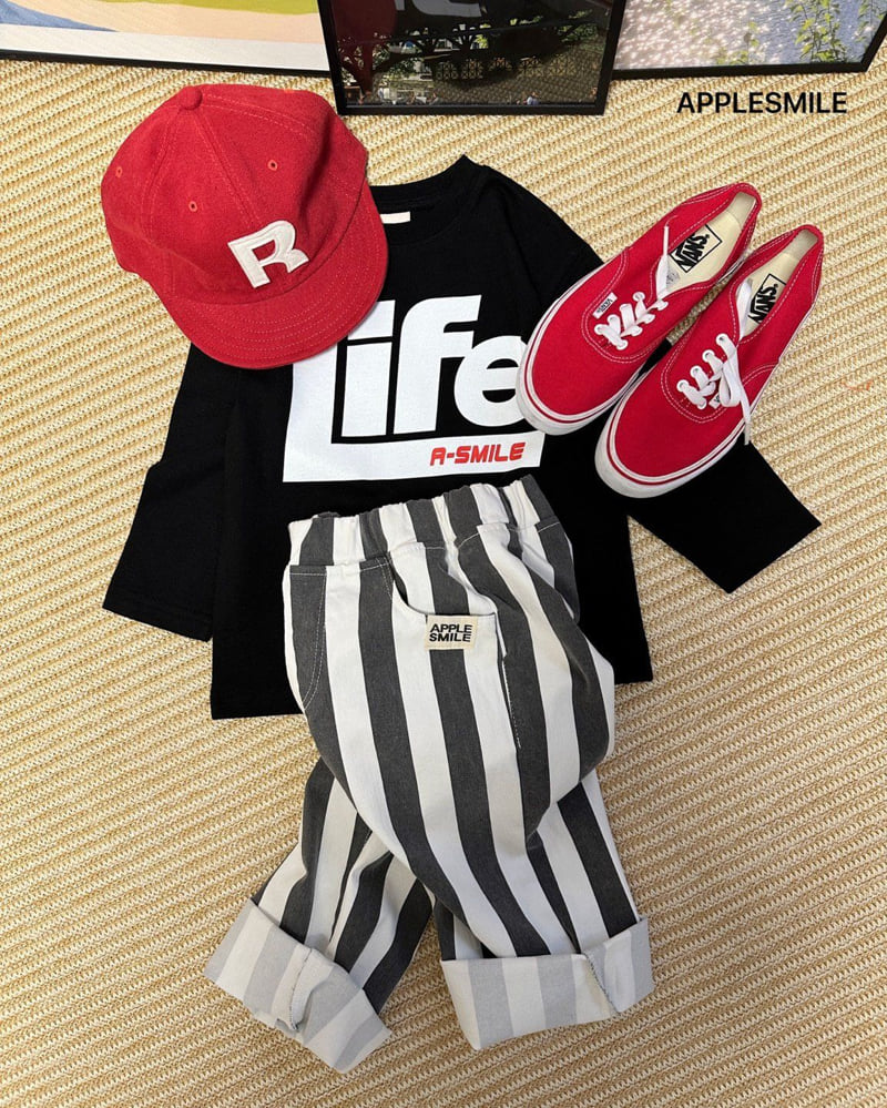 Apple Smile - Korean Children Fashion - #Kfashion4kids - Finger Pants - 9