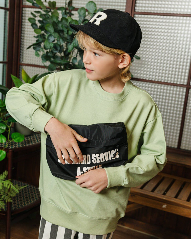 Apple Smile - Korean Children Fashion - #childofig - Standard Sweatshirts - 3