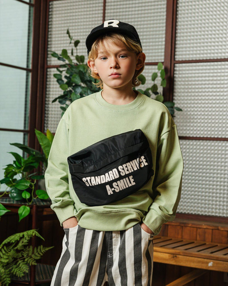 Apple Smile - Korean Children Fashion - #childofig - Standard Sweatshirts - 4