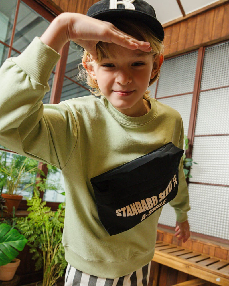 Apple Smile - Korean Children Fashion - #childrensboutique - Standard Sweatshirts - 5