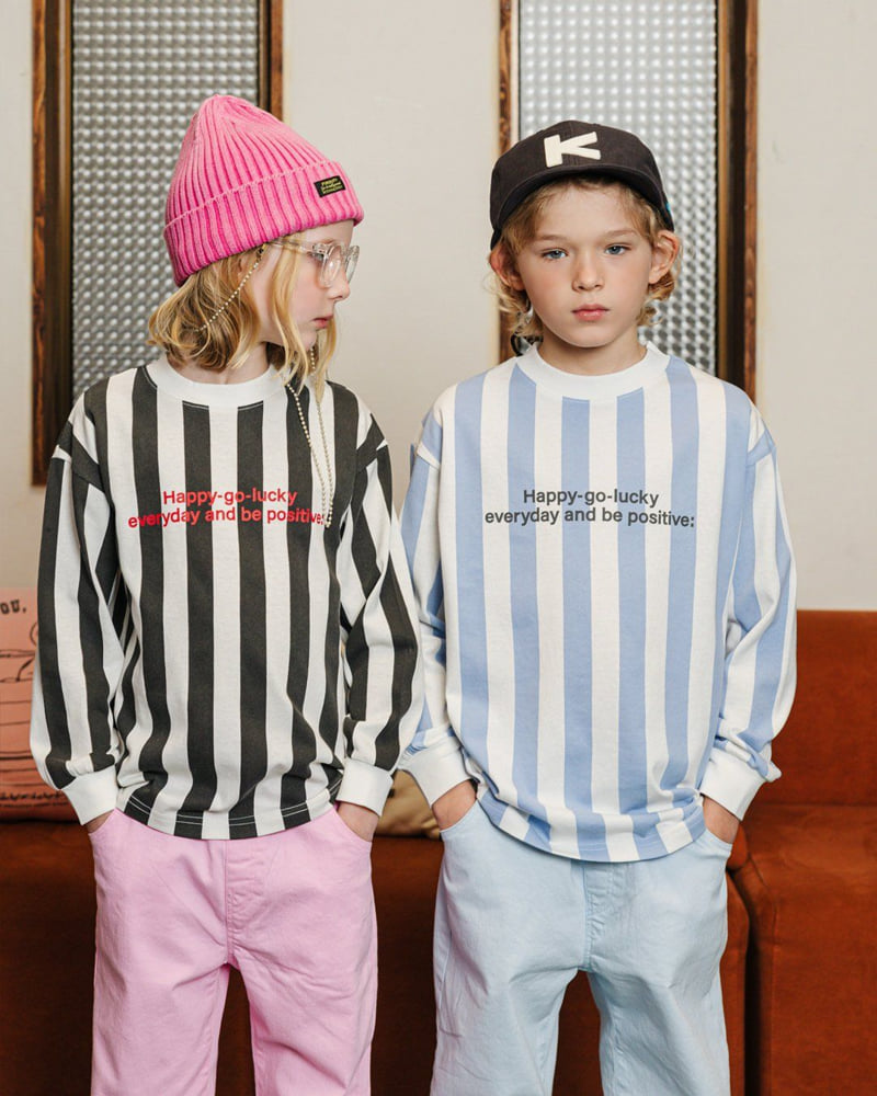 Apple Smile - Korean Children Fashion - #kidsstore - Finger ST Tee - 3