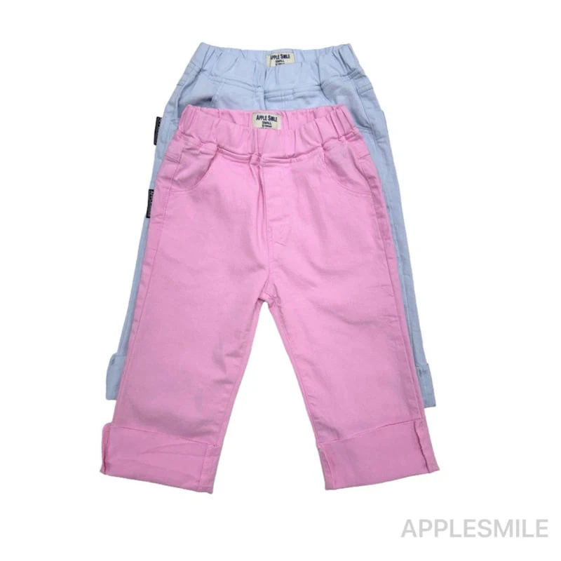 Apple Smile - Korean Children Fashion - #kidzfashiontrend - Saint Pants