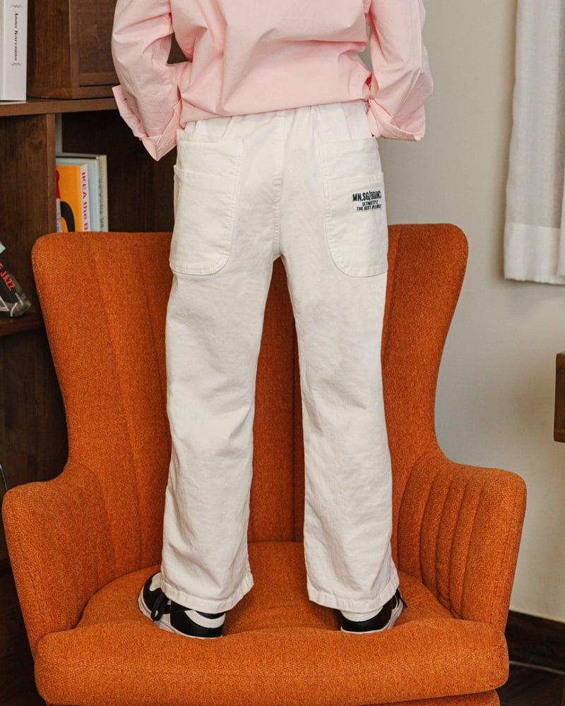 Apple Smile - Korean Children Fashion - #kidzfashiontrend - Two Pocket Pants - 6