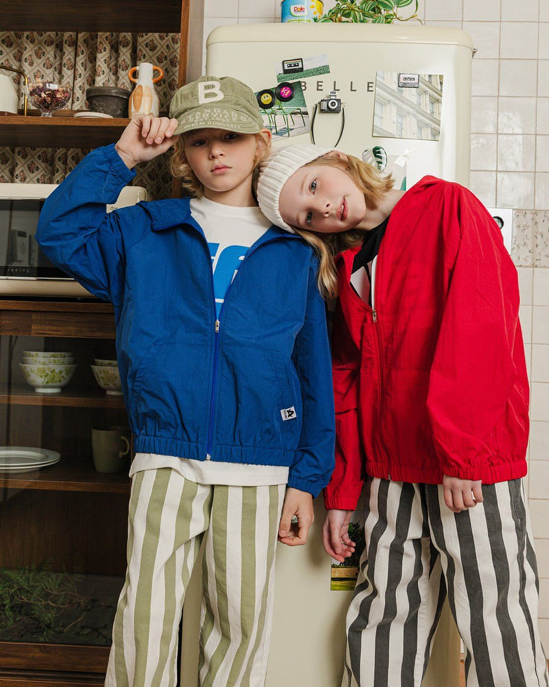 Apple Smile - Korean Children Fashion - #kidzfashiontrend - Windbreaker - 5