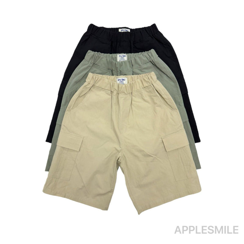 Apple Smile - Korean Children Fashion - #kidzfashiontrend - NX Shorts