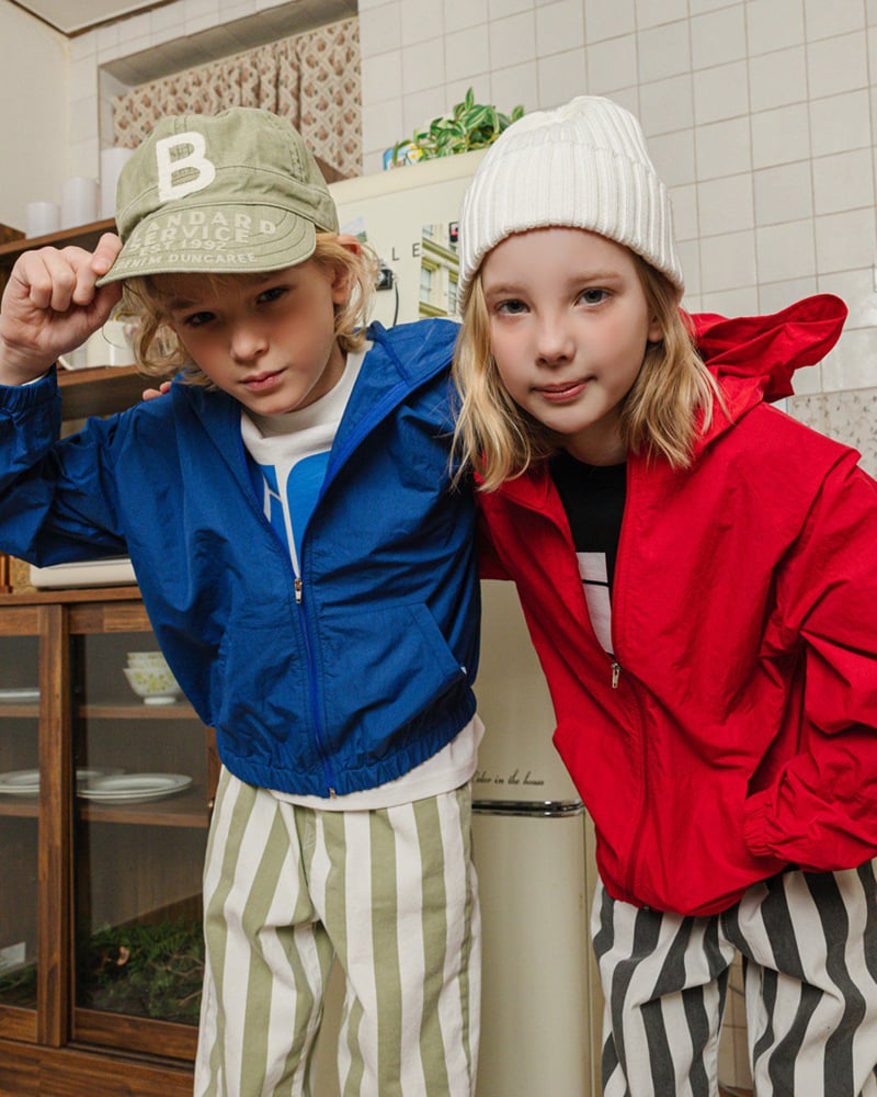 Apple Smile - Korean Children Fashion - #littlefashionista - Windbreaker - 7