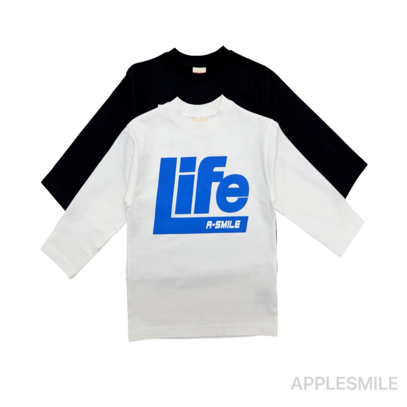 Apple Smile - Korean Children Fashion - #prettylittlegirls - Life Tee