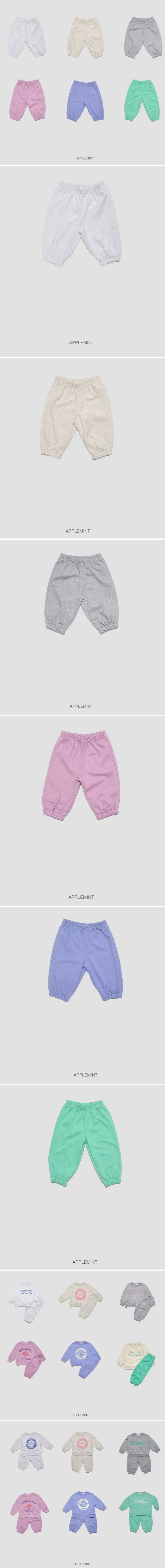 Applemint - Korean Children Fashion - #childrensboutique - Color Jogger Pants (Junior)