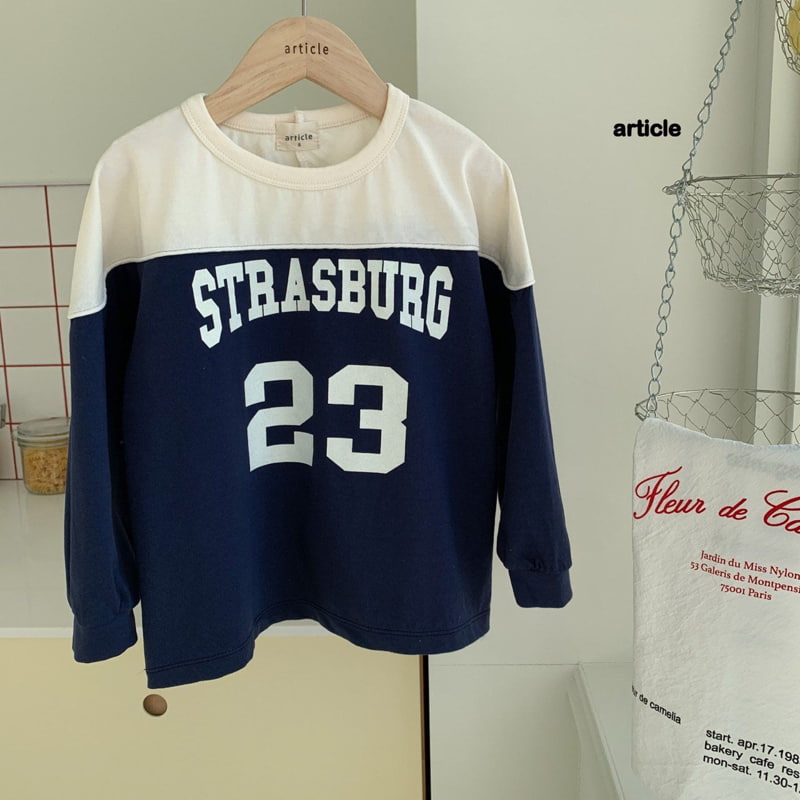 Article - Korean Children Fashion - #Kfashion4kids - Piping Rugby Tee - 6