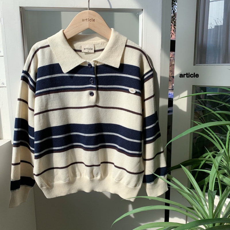 Article - Korean Children Fashion - #Kfashion4kids - Well Collar Knit - 5
