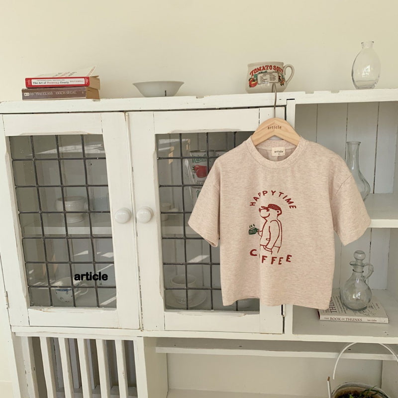 Article - Korean Children Fashion - #Kfashion4kids - Happy Time Tee - 3