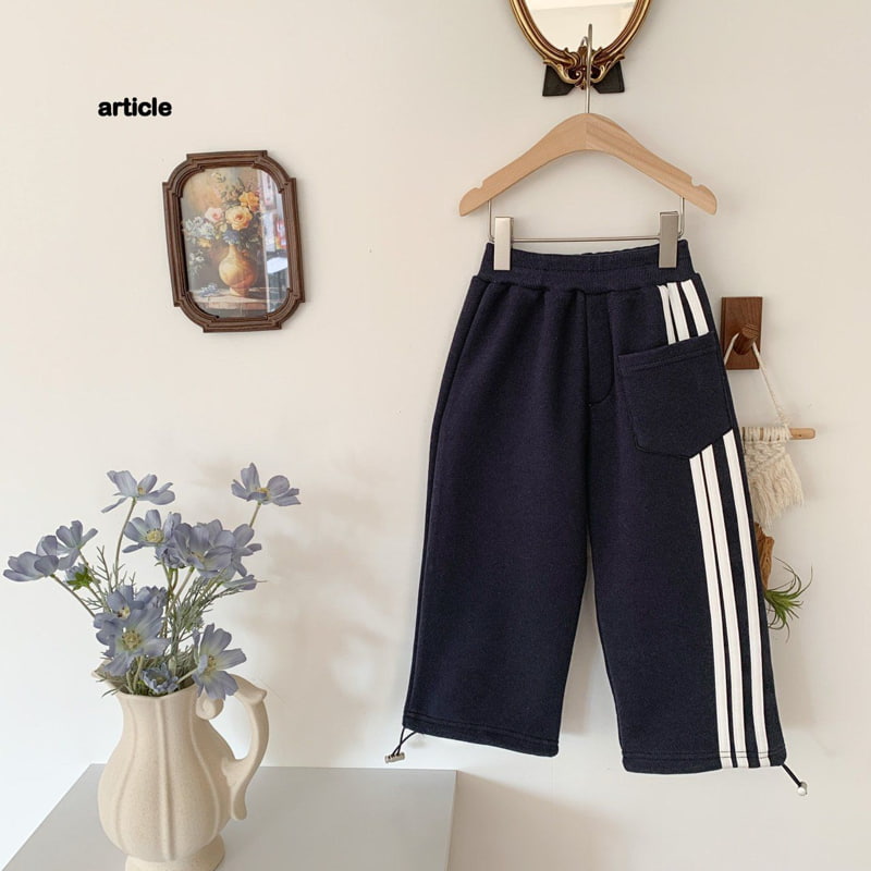 Article - Korean Children Fashion - #childofig - Track Pants - 2