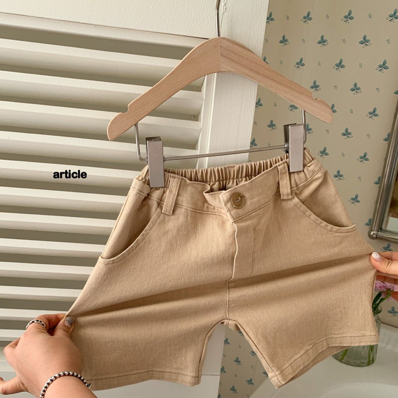 Article - Korean Children Fashion - #stylishchildhood - Colors Shorts - 4