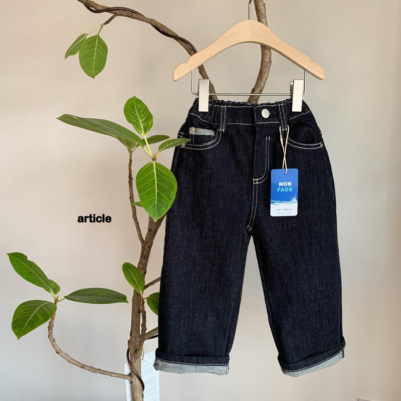 Article - Korean Children Fashion - #childofig - Mono Rivet Pants - 3