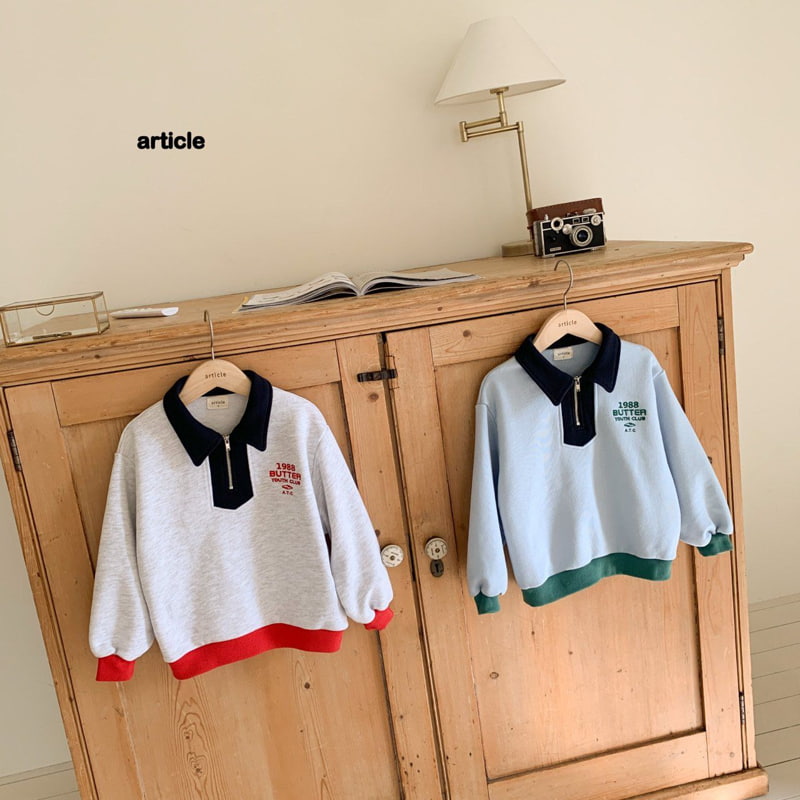 Article - Korean Children Fashion - #childofig - Butter Zip-up Sweatshirts