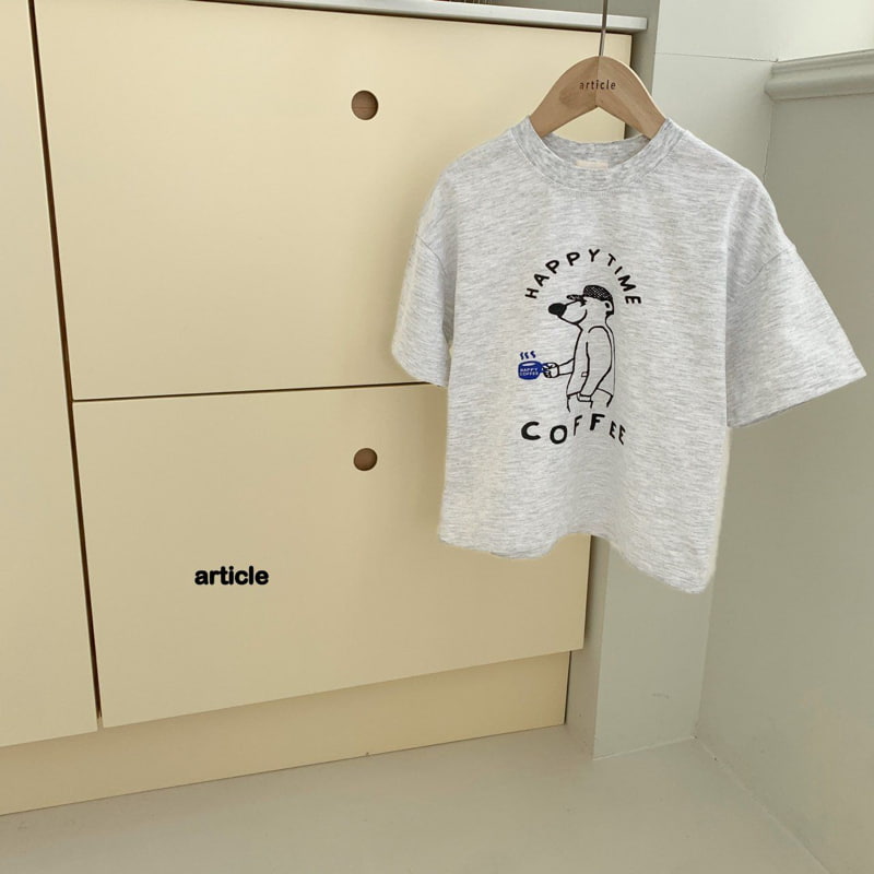 Article - Korean Children Fashion - #childofig - Happy Time Tee - 8