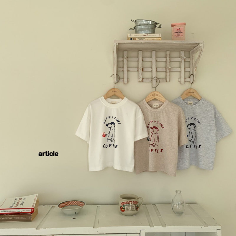 Article - Korean Children Fashion - #childofig - Happy Time Tee - 9