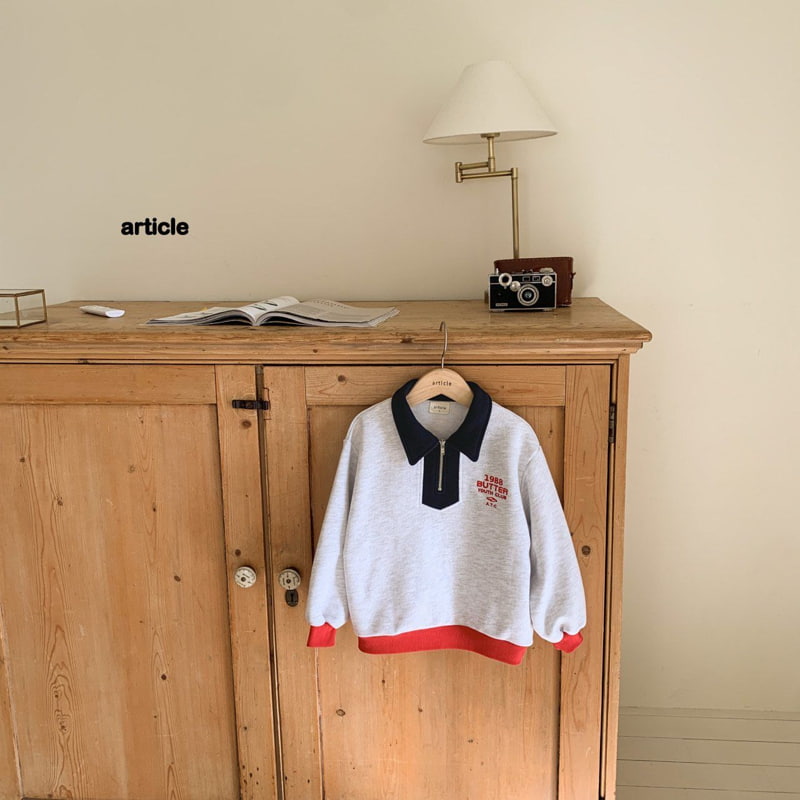 Article - Korean Children Fashion - #childrensboutique - Butter Zip-up Sweatshirts - 2