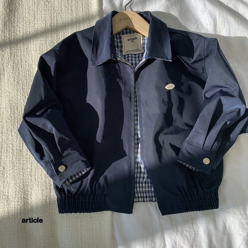 Article - Korean Children Fashion - #childrensboutique - Brad Reversible Jumper - 3