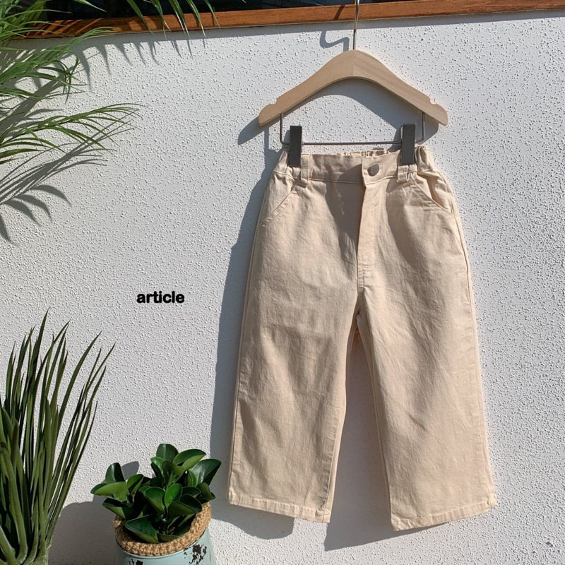 Article - Korean Children Fashion - #designkidswear - Pound Pants - 2