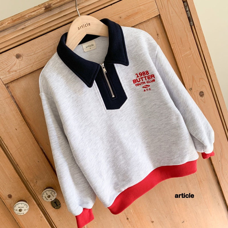 Article - Korean Children Fashion - #designkidswear - Butter Zip-up Sweatshirts - 3