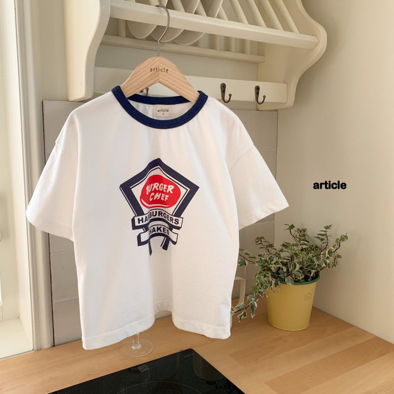 Article - Korean Children Fashion - #designkidswear - Burger Tee - 2