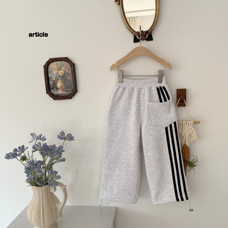 Article - Korean Children Fashion - #discoveringself - Track Pants - 5