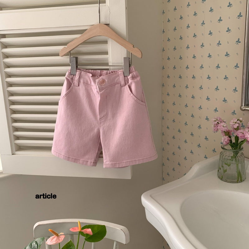 Article - Korean Children Fashion - #discoveringself - Colors Shorts - 7