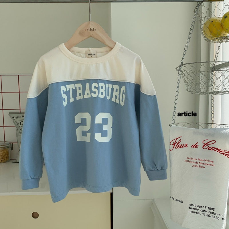 Article - Korean Children Fashion - #fashionkids - Piping Rugby Tee - 2
