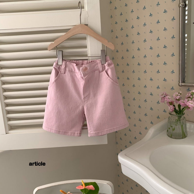 Article - Korean Children Fashion - #fashionkids - Colors Shorts - 8