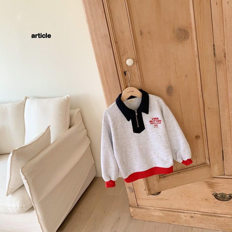 Article - Korean Children Fashion - #fashionkids - Butter Zip-up Sweatshirts - 5