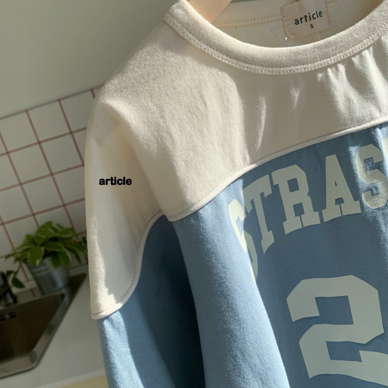 Article - Korean Children Fashion - #kidsshorts - Piping Rugby Tee - 3